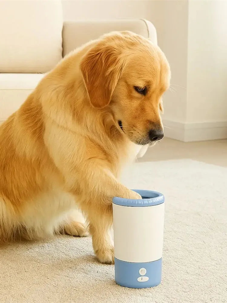 Nettoyeur de Pattes Électrique pour Chien – Rechargeable USB-C
